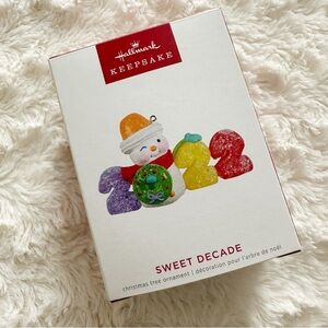 2022 Hallmark Keepsake Ornament Sweet Decade